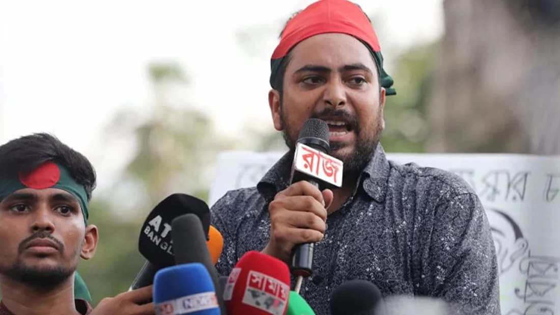 সরকারের সঙ্গে আলোচনায় বসার কোনো পরিকল্পনা নেই: সমন্বয়ক নাহিদ