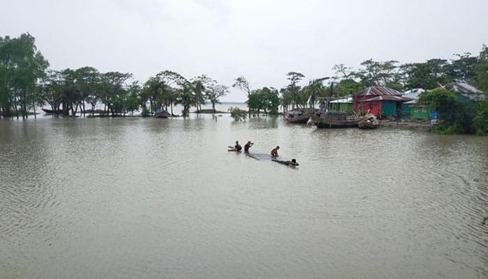 মাতামুহুরী-সাঙ্গু নদীর পানি বিপৎসীমার ওপর, নিম্নাঞ্চল প্লাবিত