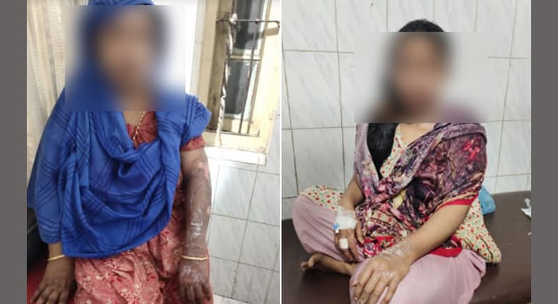 প্রেম প্রস্তাব প্রত্যাখান করায় মা-মেয়ের শরীরে পেট্রোল নিক্ষেপ