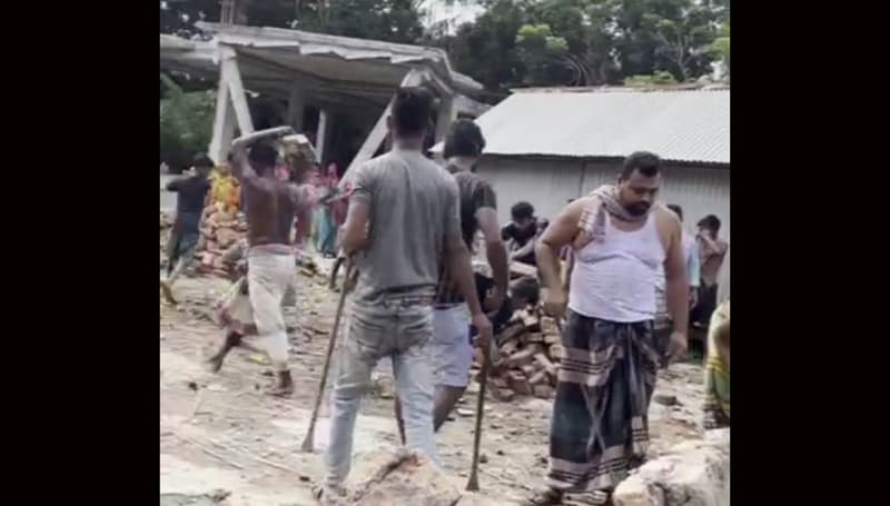 ডাসারে হামলা-লুটপাটের ঘটনায় মামলা