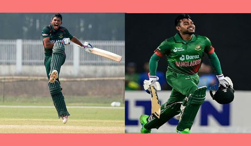 মিরাজ-শান্তর সেঞ্চুরিতে আফগানদের বড় টার্গেট দিল বাংলাদেশ