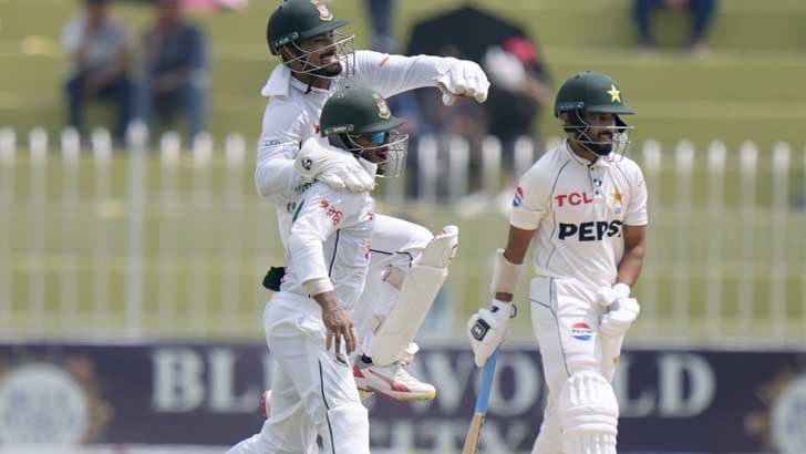 পাকিস্তানকে হোয়াইটওয়াশ করে ‘ঐতিহাসিক’ সিরিজ জয় বাংলাদেশের