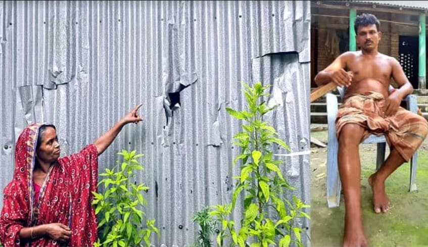 শৈলকুপার এক গ্রামের দুই শতাধিক পরিবার ঘর ছাড়া!