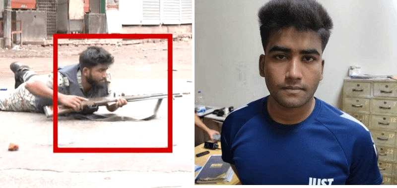 শুয়ে শুয়ে আনন্দ নিয়ে গুলি করা সুজন গ্রেফতার