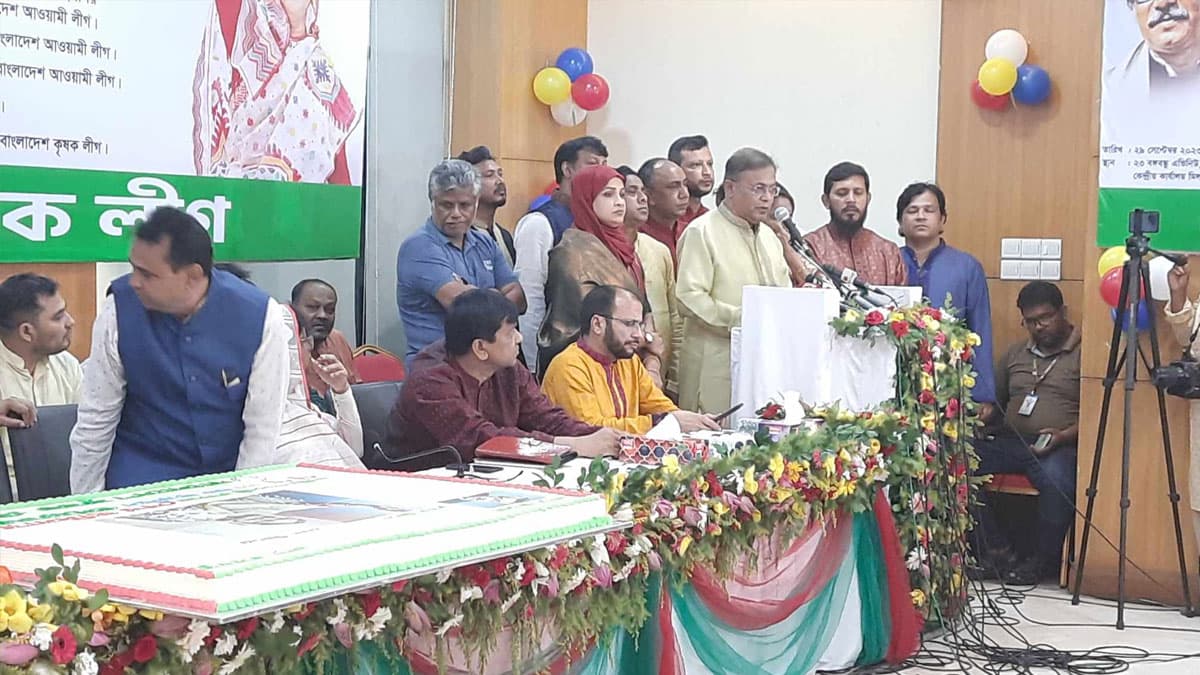 বিএনপি-জামায়াত ছাগলের তিন নম্বর বাচ্চা : হাছান মাহমুদ