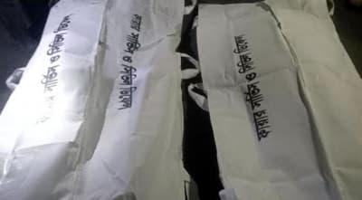 বরিশালে ট্রাকচাপায় ২ শ্রমিক নিহত