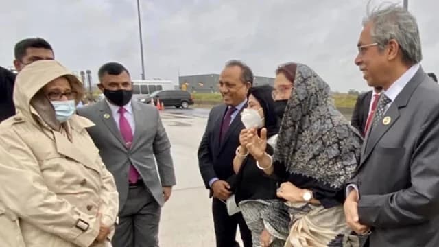 যুক্তরাজ্য-যুক্তরাষ্ট্র সফর শেষে দেশের পথে প্রধানমন্ত্রী