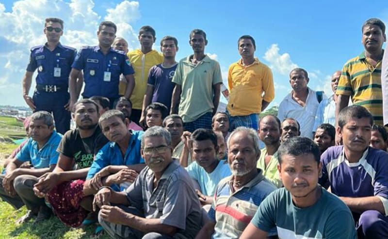মুক্তি পেয়ে স্বদেশে ফিরছে ৩১ ভারতীয় জেলে