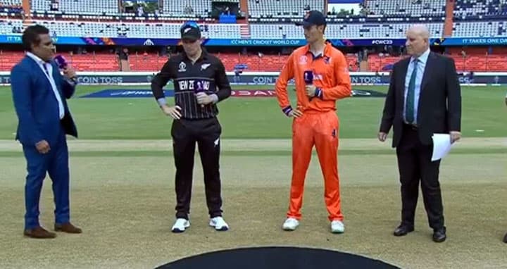 টস হেরে ব্যাটিংয়ে নিউজিল্যান্ড