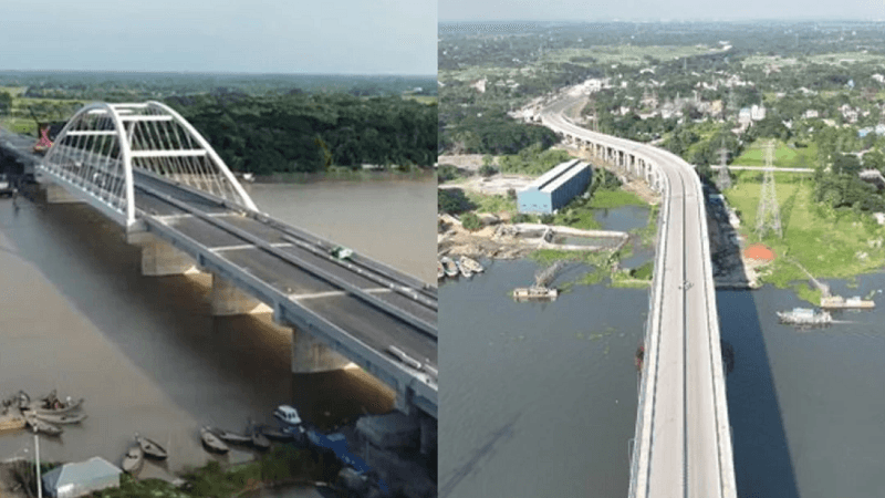 মধুমতি ও তৃতীয় শীতলক্ষ্যা সেতুর উদ্বোধন করলেন প্রধানমন্ত্রী