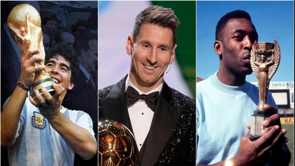 পেলে-ম্যারাডোনাকে হারিয়ে সর্বকালের সেরা ফুটবলার হলেন মেসি