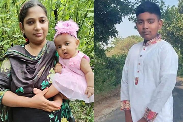 ব্রাহ্মণবাড়িয়ায় দুই সন্তানসহ মাকে গলা কেটে হত্যা