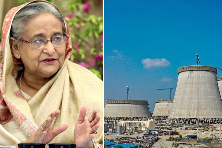 রূপপুরের দ্বিতীয় পারমাণবিক চুল্লিপাত্রের উদ্বোধন করলেন প্রধানমন্ত্রী