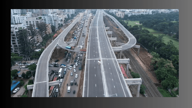 নাটকীয়তার পর ঢাকা এলিভেটেড এক্সপ্রেসওয়ের নির্মাণ কাজ শুরু