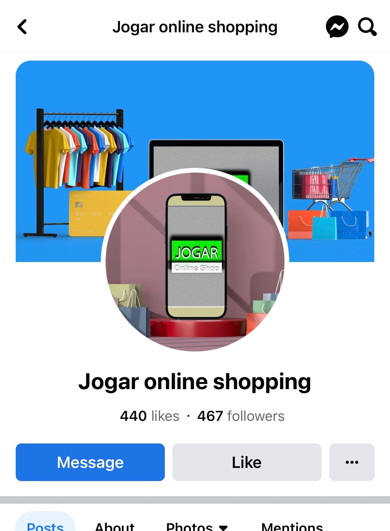 ইকমার্স নামে প্রতারনায় মেতেছে jogar online shopping