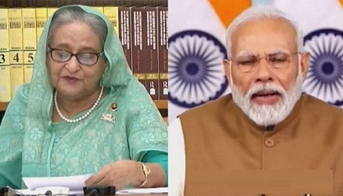 ৩ উন্নয়ন প্রকল্পের উদ্বোধন করলেন হাসিনা-মোদি