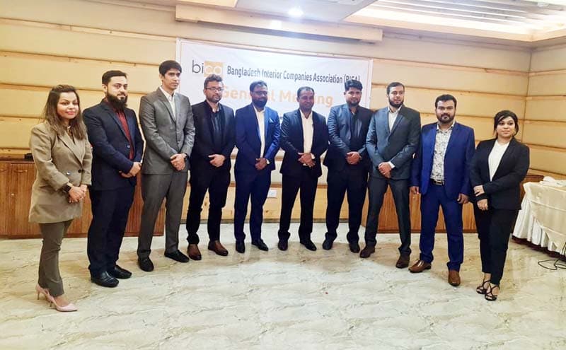 বাংলাদেশ ইন্টেরিয়ার এসোসিয়েশন (বিকা) কার্যনির্বাহী পরিষদের যাত্রা শুরু