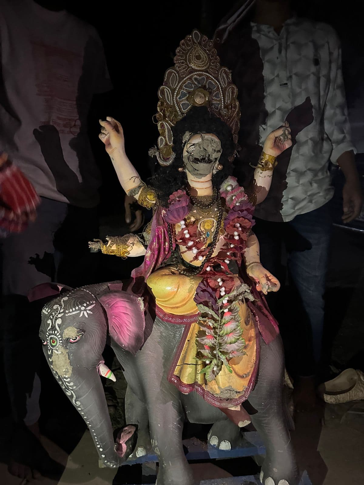 নোয়াখালীতে পূজামন্ডপে হামলা, থানায় মামলা