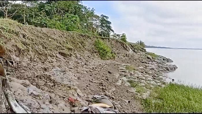 ঝালকাঠিতে ঘূর্ণিঝড় মিধিলি'র আঘাতে বেরিবাঁধ বিধ্বস্ত, কৃষিতে ব্যাপক ক্ষতি