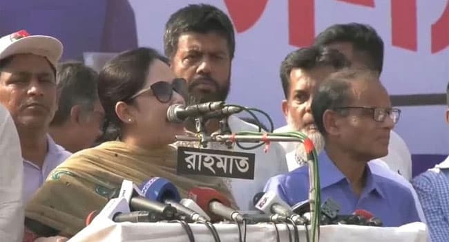 খেলা শুরু না করতেই সরকারের কাঁপাকাপি শুরু হয়েছে : রুমিন ফারহানা