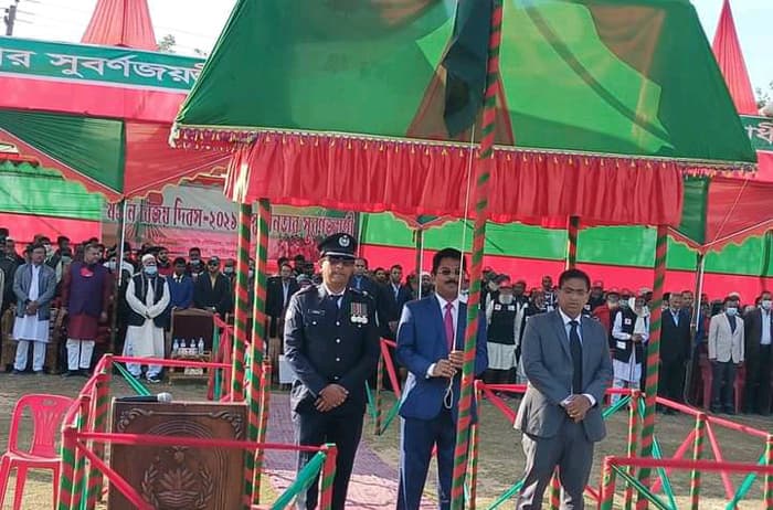 তাহিরপুরে মহান বিজয় দিবস পালিত