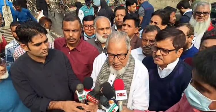 নির্বাচন করলেও ক্ষমতায় টিকতে পারবে না: নজরুল ইসলাম খান