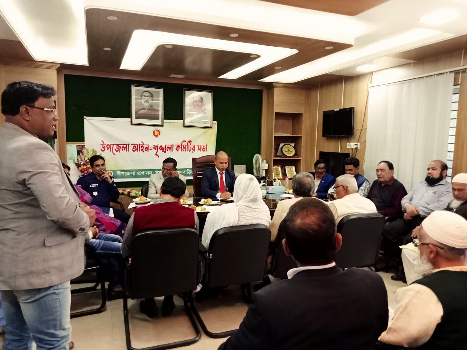 সরাইল উপজেলা আইনশৃঙ্খলা কমিটির মাসিক সভা