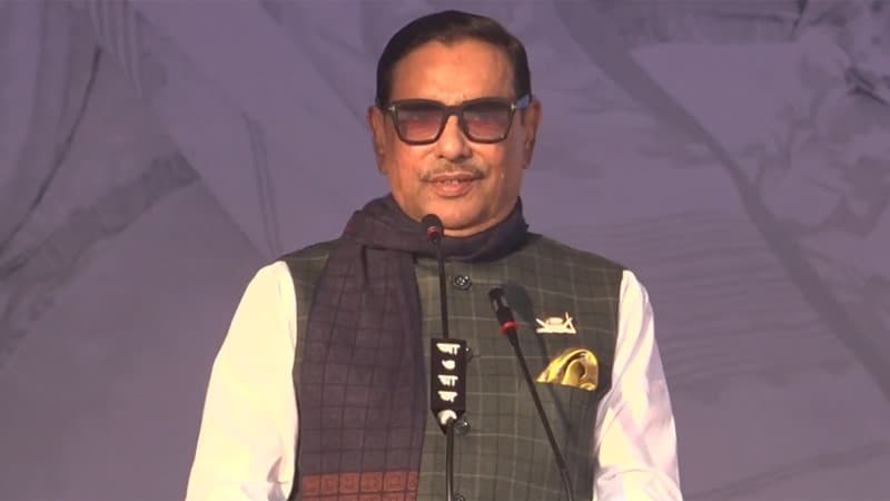 লাল কার্ড খেয়ে বিদায় নিয়েছে বিএনপি : ওবায়দুল কাদের