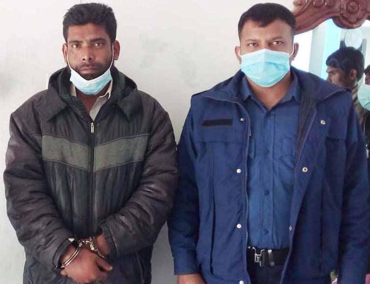 ধামইরহাটে গৃহবধুকে ধর্ষণের  চেষ্টা,  আটক-০১