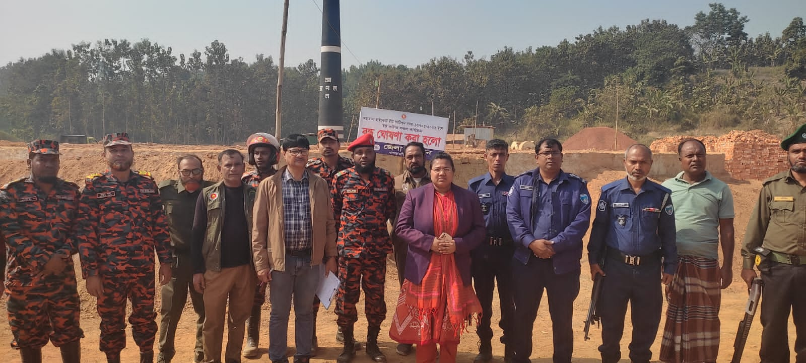 খাগড়াছড়িতে ভ্রাম্যমাণ আদালতের অভিযানে ৫ ইটভাটায় জরিমানা