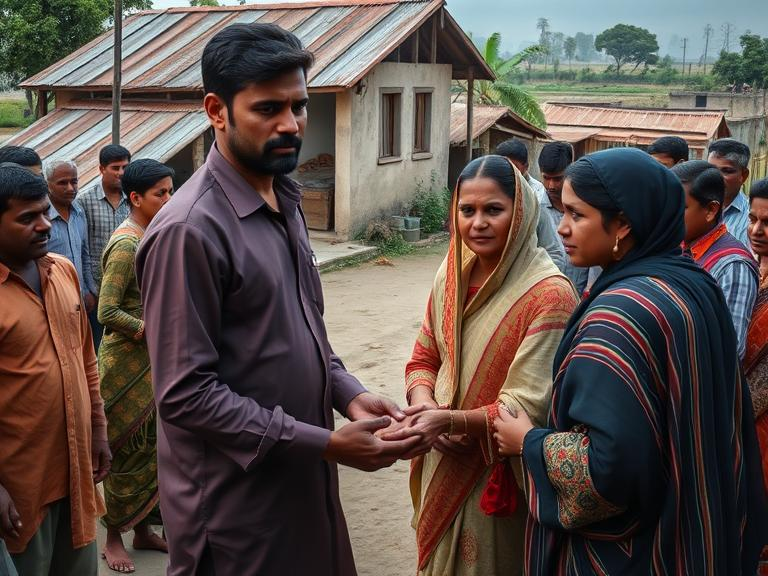 ঠাকুরগাঁওয়ে প্রেমিকের সঙ্গে স্ত্রীকে বিয়ে দিলেন স্বামী