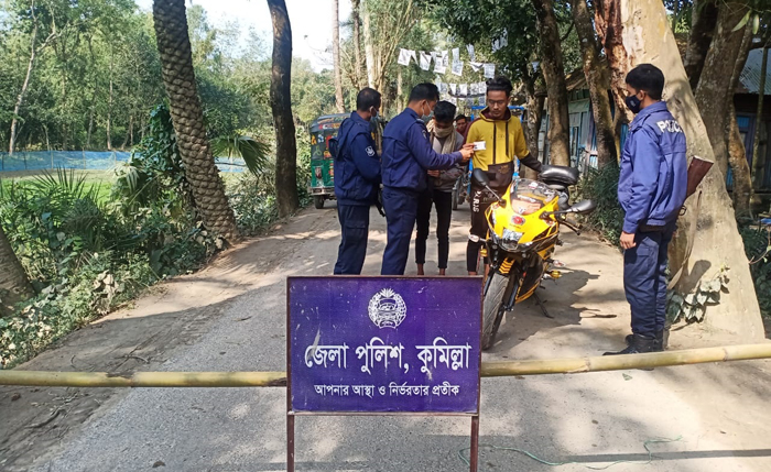 দেবীদ্বারে ইউপি নির্বাচনকে সামনে রেখে পুলিশের বিশেষ অভিযান
