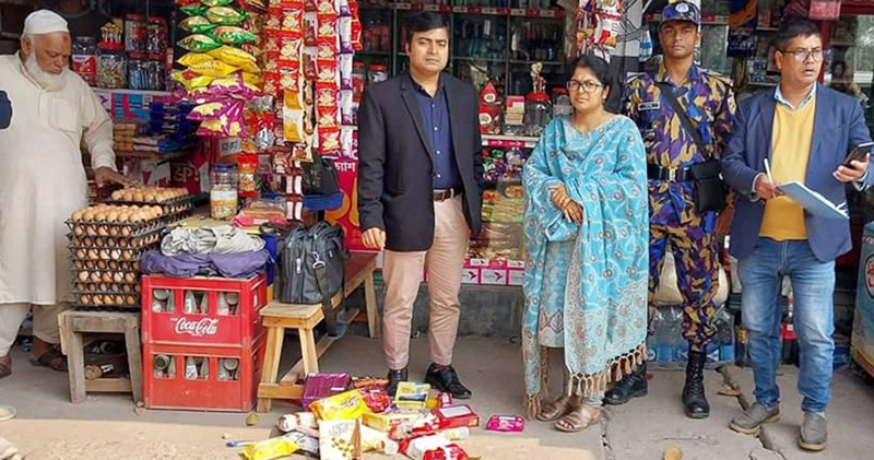 বরিশালে ৪ প্রতিষ্ঠানকে ১৮ হাজার টাকা জরিমানা