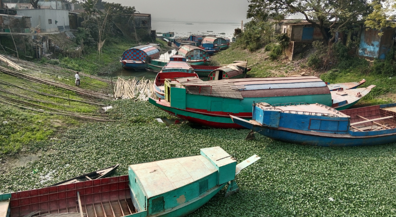 সরাইলে খাল দখল মুক্তকরণে উদ্যোগের অভাব