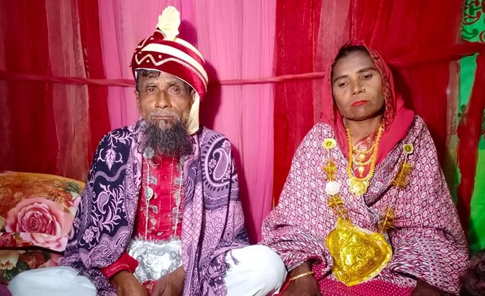 ৬২ বছর বয়সে প্রেম, অবশেষে পরিণয়
