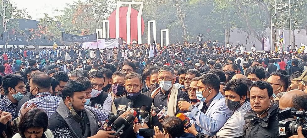 বাংলার চেতনা, মুক্তিযুদ্ধের চেতনাকে বিএনপি ধ্বংস করেছে: তথ্যমন্ত্রী