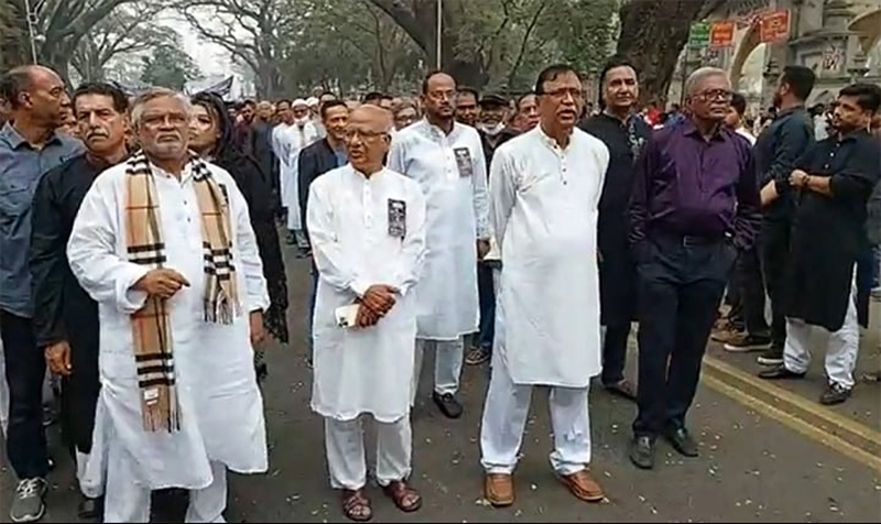 শহীদ মিনারে রাজনৈতিক বৈষম্যের শিকার বিএনপি : মোশাররফ