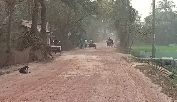 কুল্যা-দরগাহপুর সড়ক উন্নয়ন কাজ স্থগিত, জনজীবনে দুর্ভোগ