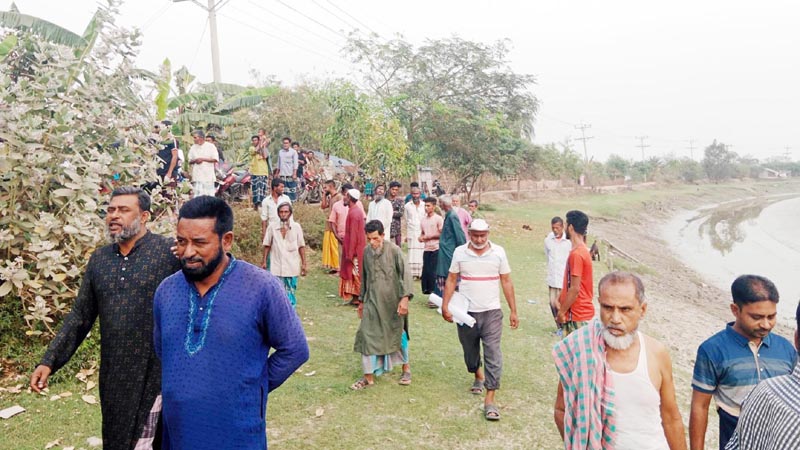 বেতনা নদী খনন নিয়ে মতবিনিময় ও স্থান পরিদর্শন