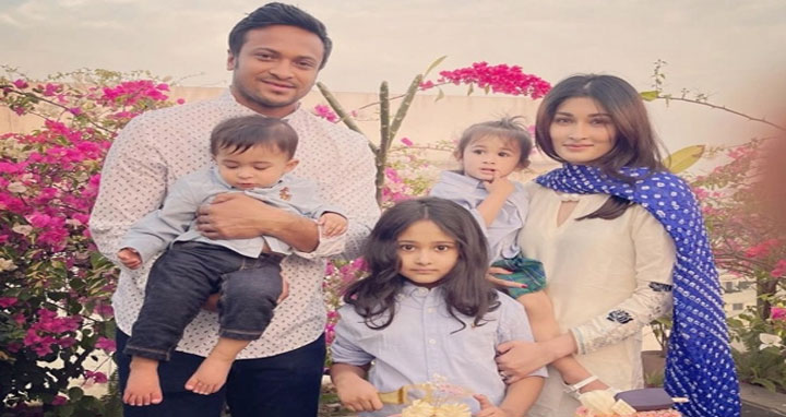 সাকিবের মা ও তিন সন্তান হাসপাতালে ভর্তি
