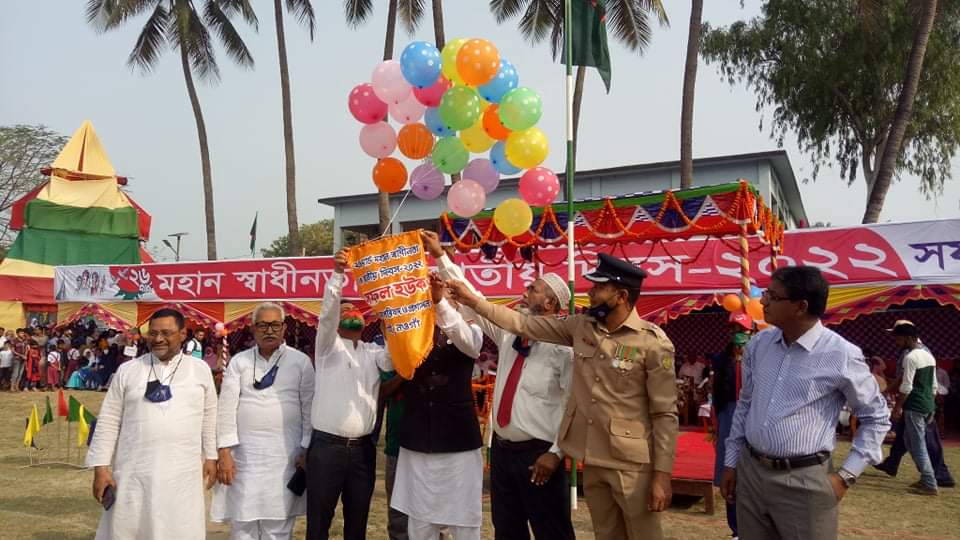 বর্ণাঢ্য আয়োজনে আত্রাইয়ে মহান স্বাধীনতা ও জাতীয় দিবস পালিত