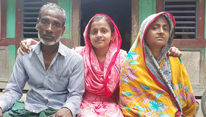 রিক্সা চালক কন্যার দায়িত্ব নিল বসুন্ধরা, সাবনূরের নিবে কে?
