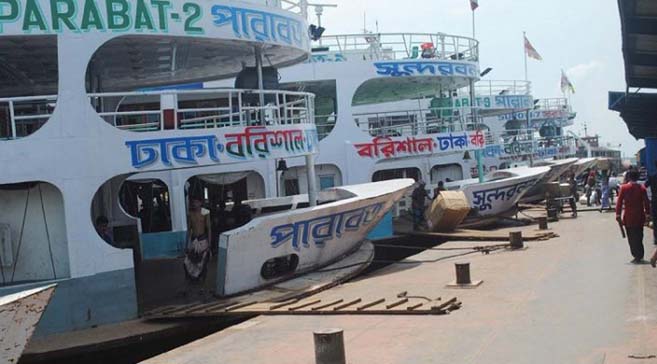 বরিশাল নদী বন্দরে যাত্রী হয়রাণীর অভিযোগ