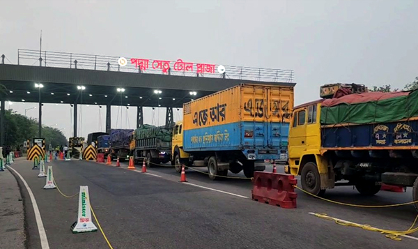 পদ্মা সেতুতে ঈদযাত্রায় ৭দিনে টোল আদায় ২৫ কোটি টাকা