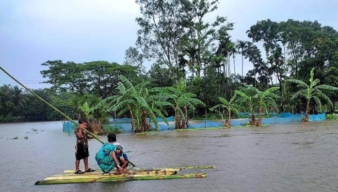 নেত্রকোনায় ৭ লাখ মানুষ পানিবন্দি, উদ্ধারে সেনাবাহিনী