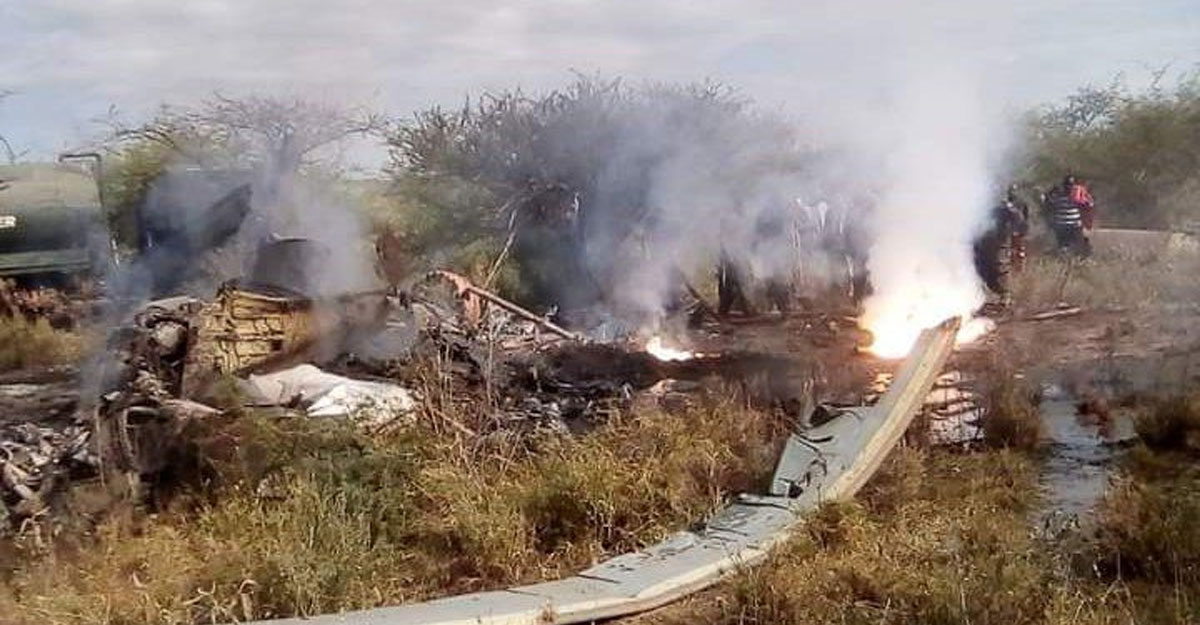 কেনিয়ায় সামরিক হেলিকপ্টার বিধ্বস্ত হয়ে ১৭ সেনা নিহত