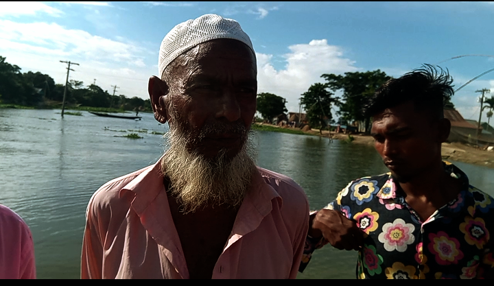 সরাইলে পানিবন্দি মানুষের দুঃখ-কষ্টে দিন কাটছে