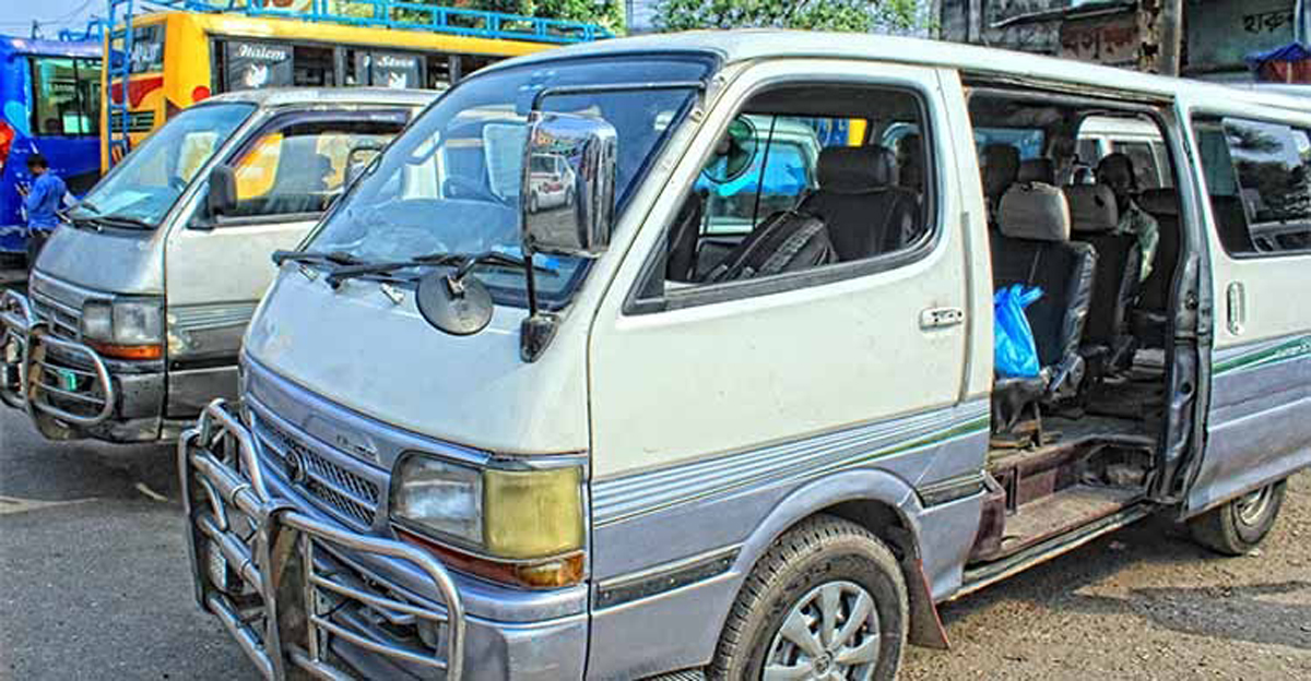 ঘুড়ে দাড়াবার চেষ্টা বরিশাল-মাওয়া রুটের মাইক্রোবাস চালকদের