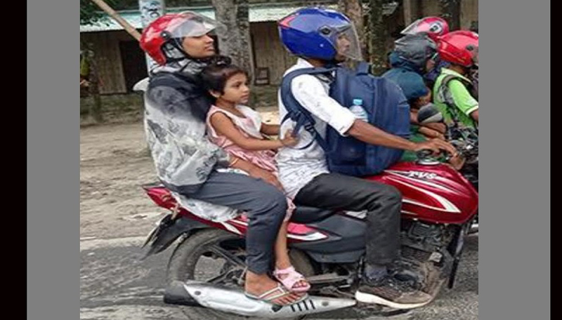 মহাসড়কে নিষেধাজ্ঞা মানছে না মোটরসাইকেল-থ্রি হুইলার চালকরা