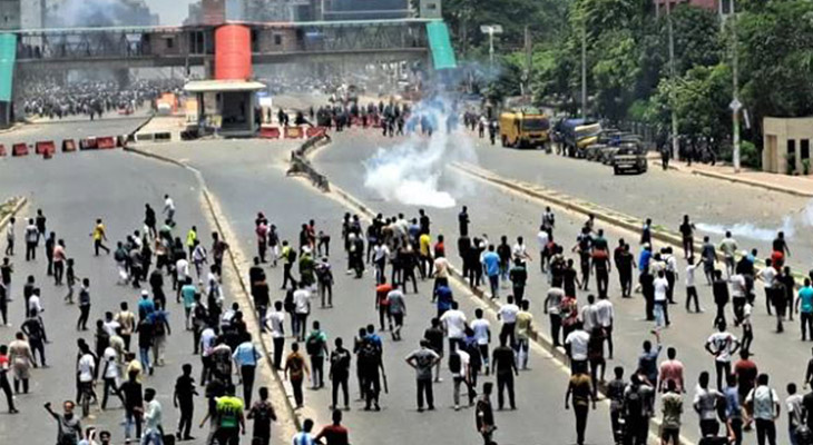 উত্তরা, বাড্ডা ও সাভারে সংঘর্ষে নিহত ৪